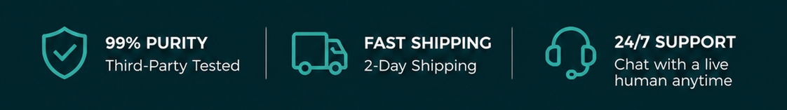 99% purity, fast shipping, 24/7 support